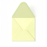 Ivory Envelope Hammered Texture 110x110 mm