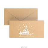 Christmas Envelope – Snow Sled