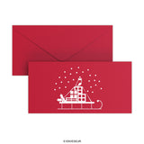 Christmas Envelope – Snow Sled