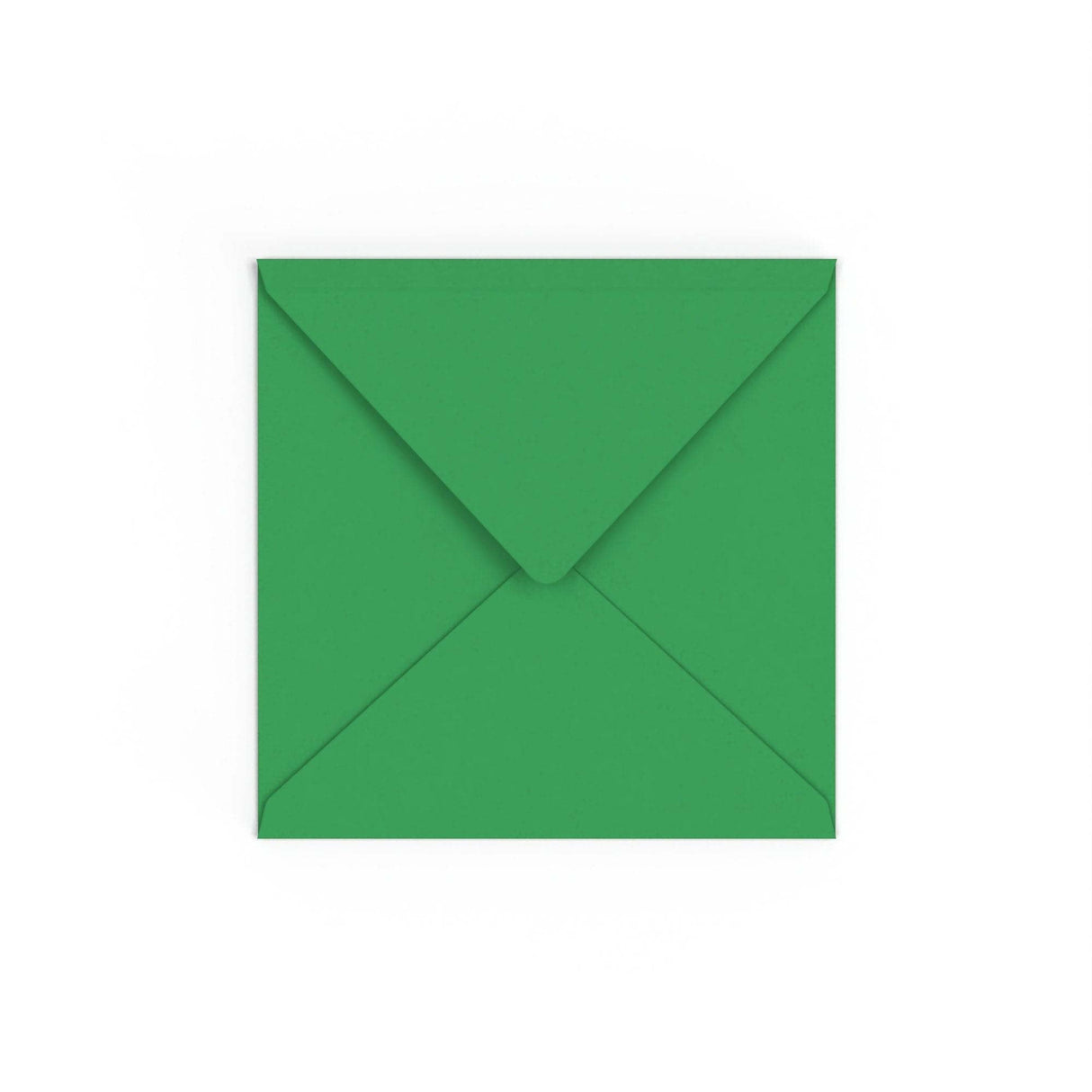 Kelly Green British Made Gummed Envelope (155 x 155mm)