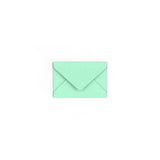 Jade Green British Made Gummed V-Flap Envelope (62 x 94mm)