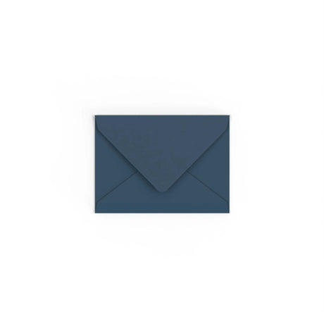 C7 Navy Blue British Made Gummed V-Flap Envelope (82 x 113mm)