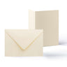 Hammered Cards & Envelopes Pack Ivory 162x229 mm + 148x210 mm
