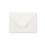 White lightweight laid envelope (90gsm) 82x113 mm (C7)