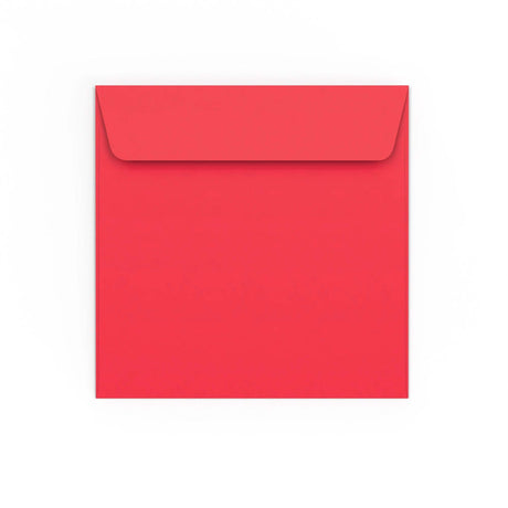 Bright Red Peel & Seal Envelope (155 x 155mm)
