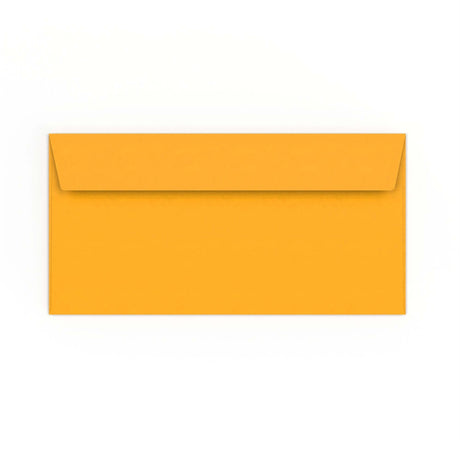 DL Dark Yellow Peel & Seal Envelope (110 x 220mm)